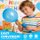 Pompe à ballons manuelle double canal, lot de 2 3