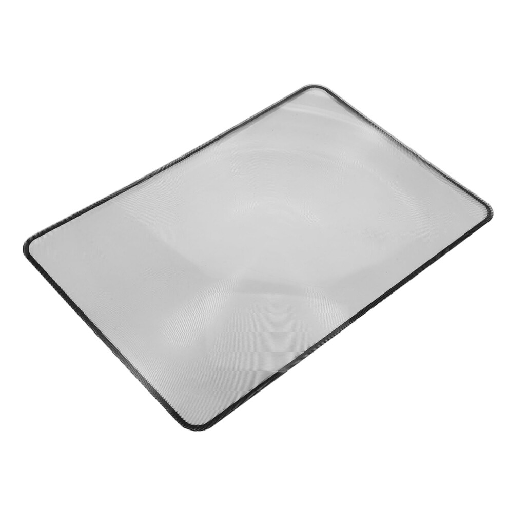 Full Page Reading Magnifier Bookmark with Large Fresnel Lens for Books and Documents