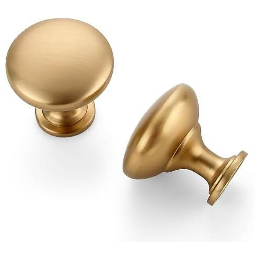 30 Pack Champagne Bronze Round Zinc Cabinet Knobs For Kitchen Bathroom Closet Dresser Cabinets 9496895003478