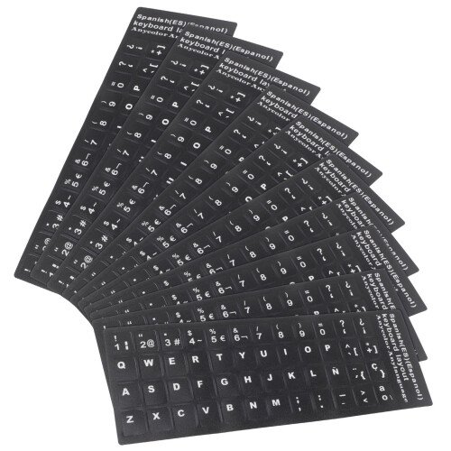 Autocollants universels pour clavier espagnol (65 %) 2