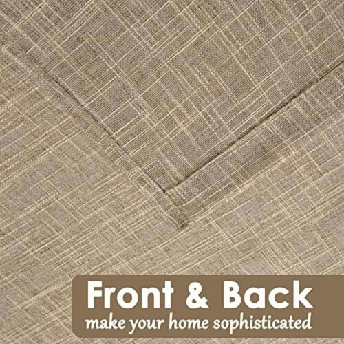 Linen Blend Swag Valance 52x18 in 2