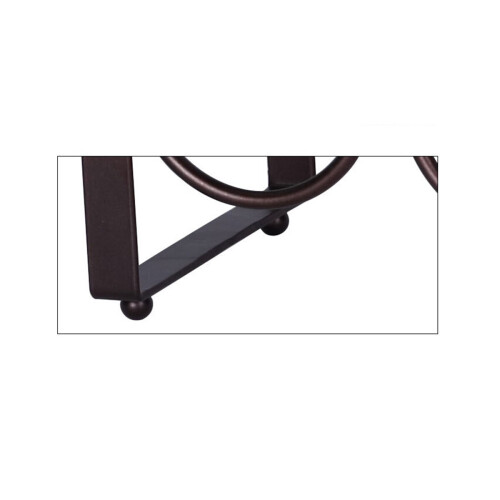 Multi Iron Wire Wine Rack with Smooth Surface and Round Bottom for Holding 4 Bottles Sturdy and 2