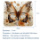 Antislip muismat van rubber met vlinderdesign (1 stuk) 2