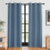 Κουρτίνες συσκότισης Forest Green 34x60 ίντσες, 2 τεμάχια με ροδέλα 1