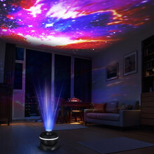 Projetor de luz noturna Space Ball – Sistema Solar e Lua,