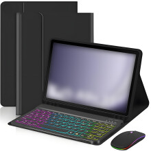 ACDANC til Fire Max11, kompatibel med Samsung A9+ til Amazon Fire Max11 tommer, perfekt tilpasset tastatur, magnetisk etui, sort