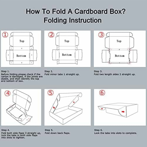 Caixas de envio recicláveis de 13x10x2 polegadas (pacote com 25) 2