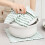 Lot de 3 torchons de cuisine en microfibre 25 x 25 cm 5