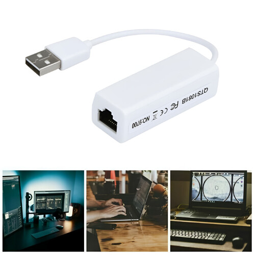 USB naar RJ45 Ethernet netwerkadapter 1