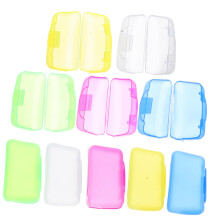 Travel Toothbrush Case with Dustproof Bristle Protection, Compact Holder for Adults and Kids, 20pcs