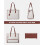 Bolsa Tote 2 em 1 com Lancheira Integrada, Bolsa para Laptop de 15,6 Polegadas com Compartimento Térmico para Almoço, Bolsa Tote Multifuncional 7