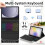 ACDANC για Fire Max11, συμβατό με Samsung A9+ για Amazon Fire Max11 ιντσών, Μαγνητική θήκη 6