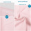 Kussensloop van geborstelde microvezel, 20x54 inch - Kussensloop met envelopsluiting, roze 4