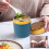 Contenitore termico per alimenti con cucchiaio pieghevole, 9,9 cm 4