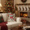 Housse de coussin de Noël en coton 45x45cm avec fermeture éclair invisible 6