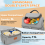 Sac à lunch isotherme double compartiment 17 L gris 4