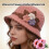 Women's Floral Knit Bucket Hat, One Size 3