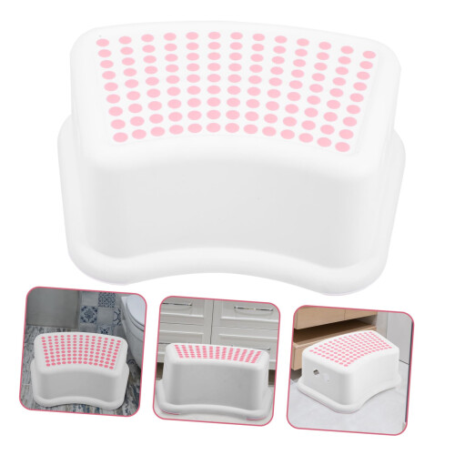 Toilet Training Step Stool for Kids with Non Slip Surface and Stable Support Base 2