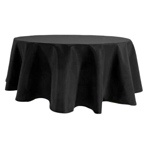 Kulatý ubrus 60 palců, voděodolný, nemačkavý polyester 1