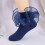 Κάλτσες με διπλή δαντέλα και βολάν για μωρά κορίτσια, παιδικές κάλτσες με στροφές 3