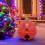 Bola de Navidad inflable de 60 cm con cascabeles 1