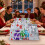 Kerstcadeautasjes met trekkoord, diverse maten (set) 5