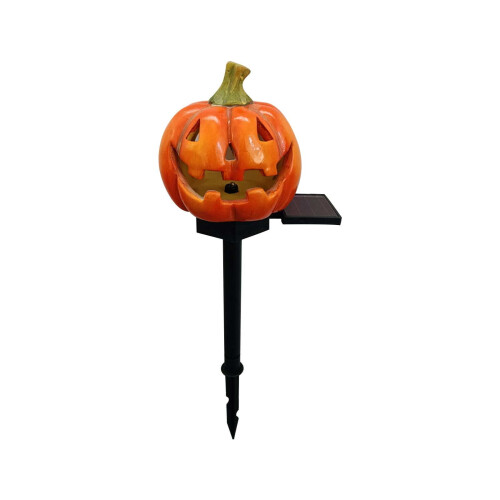 Ηλιακό φως για το Halloween – Φωτιστικό κήπου Ghost από ρητίνη για εξωτερική βεράντα, 1