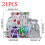Kerstcadeautasjes met trekkoord, diverse maten (set) 2