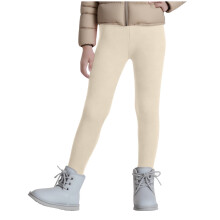 Yoga legging voor meisjes met fleecevoering, elastische tailleband, herfst/winter