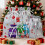 Kerstcadeautasjes met trekkoord, diverse maten (set) 4