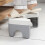 Kids Folding Toilet Stool with Stable NonSlip Surface, Thickened Foldable Step for Potty Training 2
