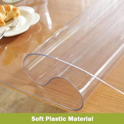 Clear PVC Table Protector 28 x 48 in, 1.5mm 2