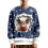Pull de Noël moche pour homme, col rond, manches longues 1