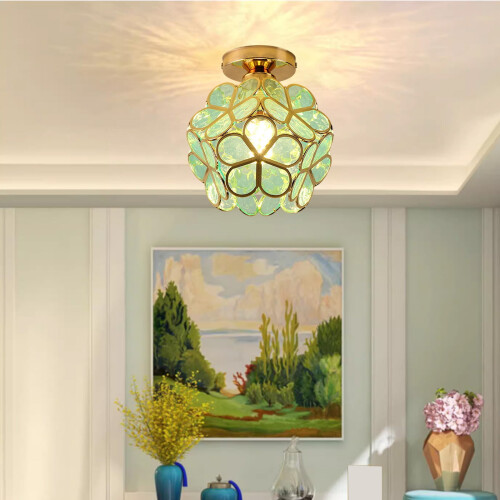 Φωτιστικό οροφής Petal-Design από PVC σε ιαπωνικό σκανδιναβικό στιλ 1