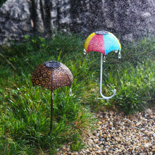 Bronze Solar Garden Light 51cm Height