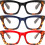 Lesebrille für Damen mit Blaulichtfilter und Federkern 1