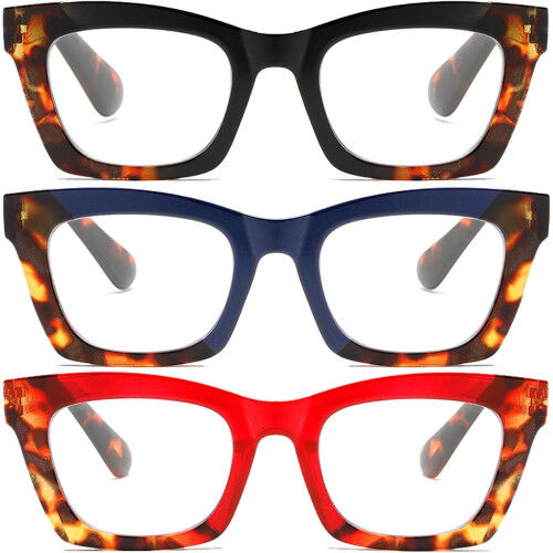 Lesebrille für Damen mit Blaulichtfilter und Federkern
