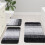 Χαλί μπάνιου μικροϊνών Shaggy μαύρο ορθογώνιο 34x21 ίντσες 6
