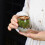 Raku Glaze Ceramic Espresso Cups Set – Bulge Design, 4