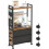 Slim Narrow Side Table with 2 Drawers and Wheels 1