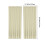 Solid Color Semi-Sheer Curtains – Double-String Polyester Rod Pocket Curtain Panels, Beige 6