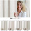 Ivory Linen Look Blackout Curtains 96" 2-Panel Grommet 5