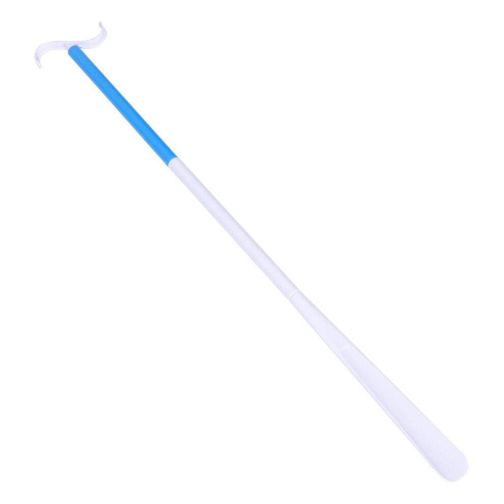 Adjustable Dressing Stick for Seniors with Sock Aid and Long Handled Shoehorn No Bending Required