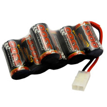 Overlander 3300mAh 7.2v NiMh Hump Battery Pack - Tamiya Sand Scorcher Frog 2591