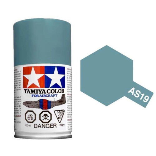 Tamiya TAMIYA AS-19 Intermediate Blue (USN) 100ml Model Aircraft Spray Paint 86519