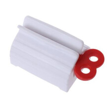Toothpaste Squeezer with Smooth Dispensing, Ergonomic OneHanded Operation, Durable Plastic Roller