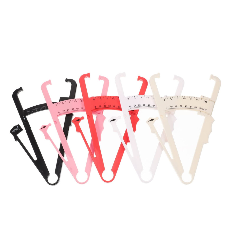 Body Fat Caliper Set with Dual Scale Markers for Accurate Skinfold Measurement and Fitness Tracking