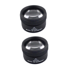 Jeweler Loupe Magnifying Glass Set for Clear Closeup Viewing Jewelry Inspection and Reading