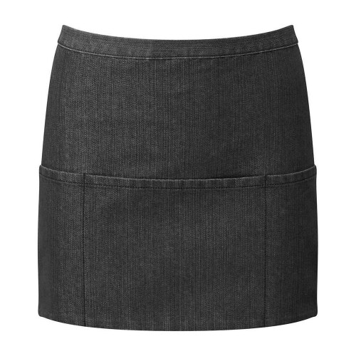 Premier (One Size, Black Denim) Premier Colours 3 Pocket Apron