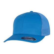 (S-M, Blue) Yupoong Unisex Adult Flexfit Mesh Trucker Cap